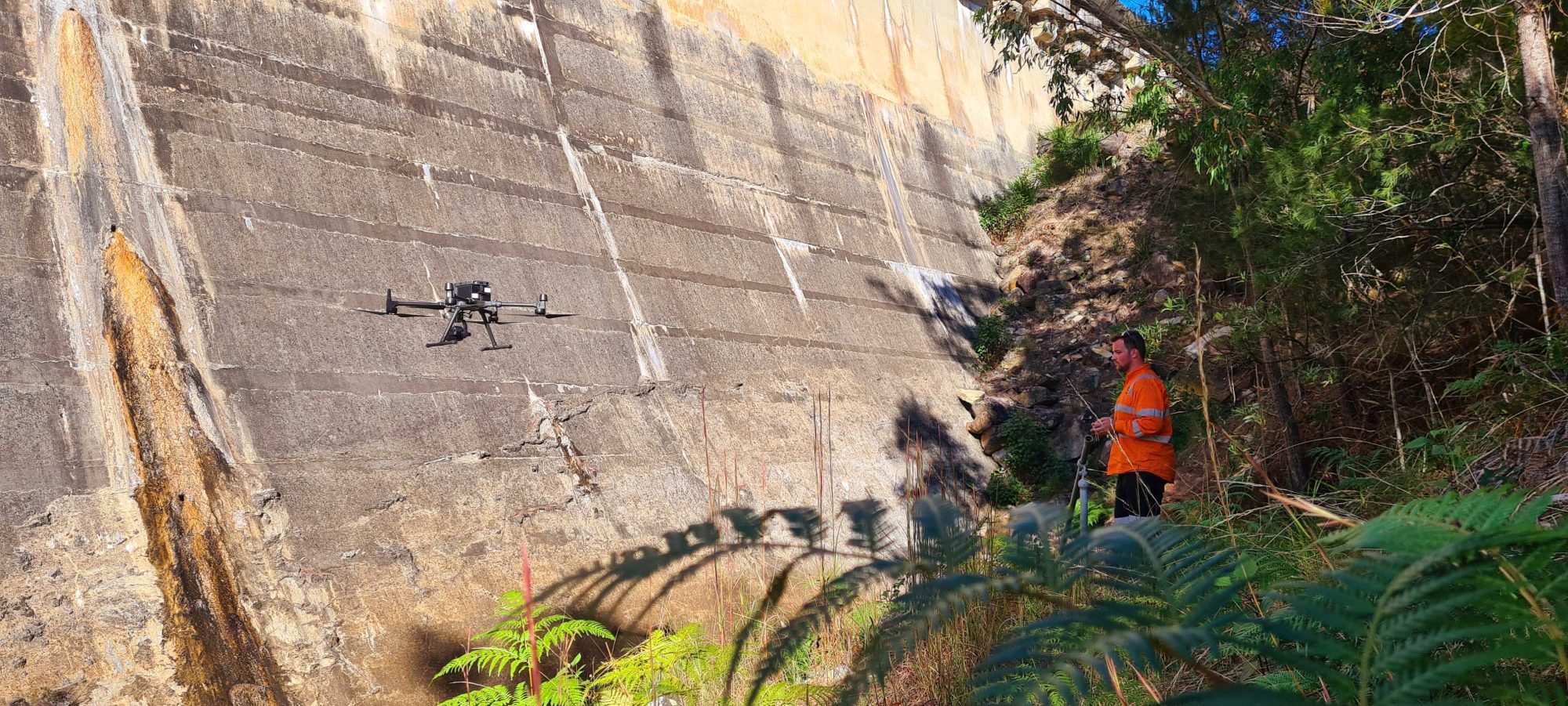 Bridge Crack Inspection Drone UK | Dam Inspection Drone UK | AUAV UK