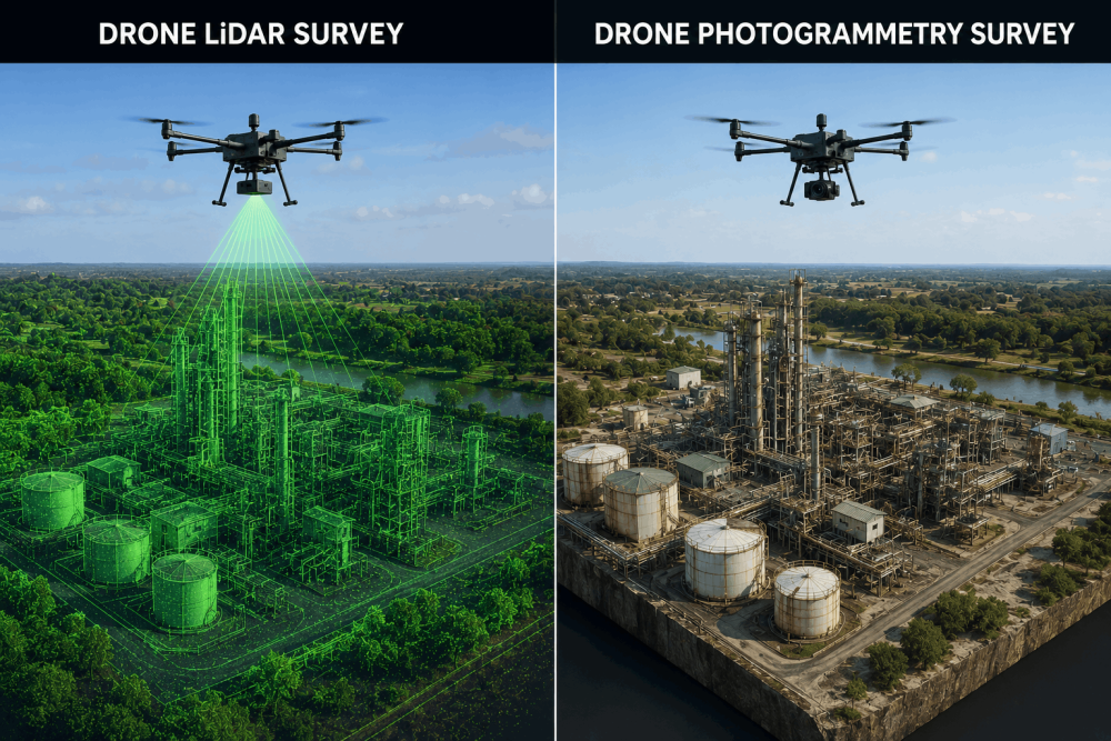 Difference Between Drone LiDAR and Photogrammetry