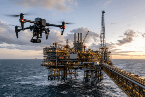 Drone Inspection for the North Sea and UK Offshore Energy Sector